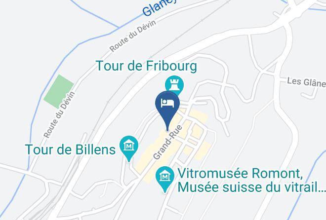 La Glane - Hotel Du Lion D Or C Brodard Maps