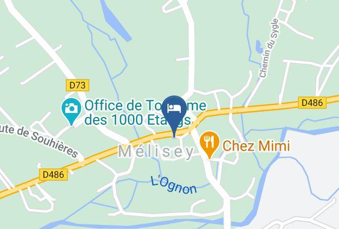 Haute Saone - Hotel Du Lion D'or Maps