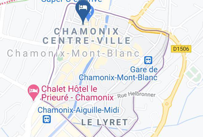 Haute Savoie - Hotel Du Louvre Maps