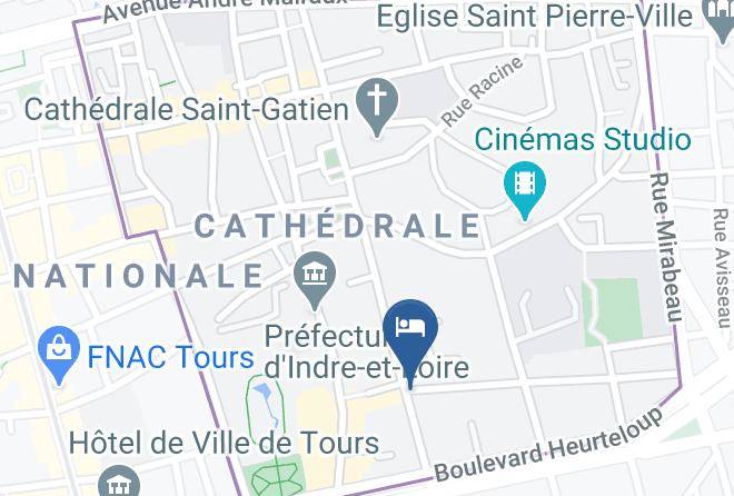 Indre Et Loire - Hotel Du Manoir Maps