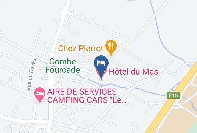 Hotel Du Mas Map