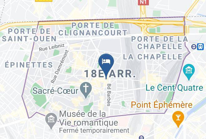 Paris - Hotel Du Metro Maps