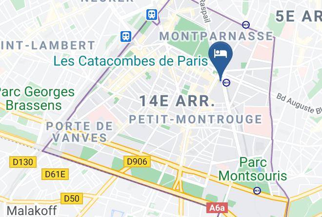 Paris - Hotel Du Midi Paris Maps