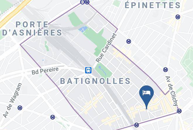 Paris - Hotel Du Mont Dore Maps
