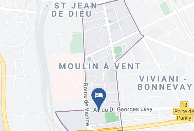 Rhone - Hotel Du Moulin A Vent Maps