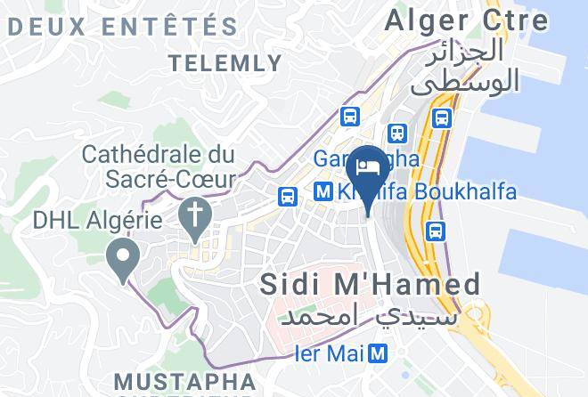 Algiers - Hotel Du Moulin Maps