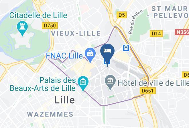 Nord - Hotel Du Moulin D'or Lille Maps