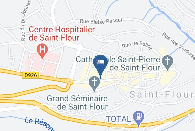 Cantal - Hotel Du Nord Maps