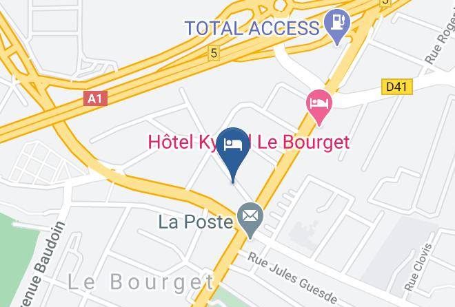 Seine St Denis - Hotel Du Nord Maps