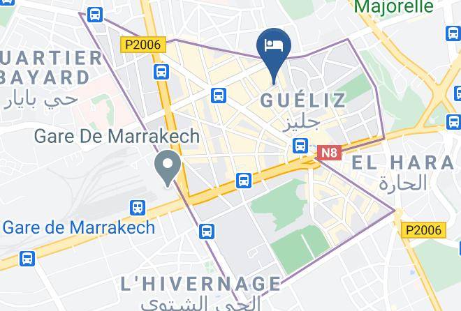 Marrakesh - Hotel Du Pacha Maps