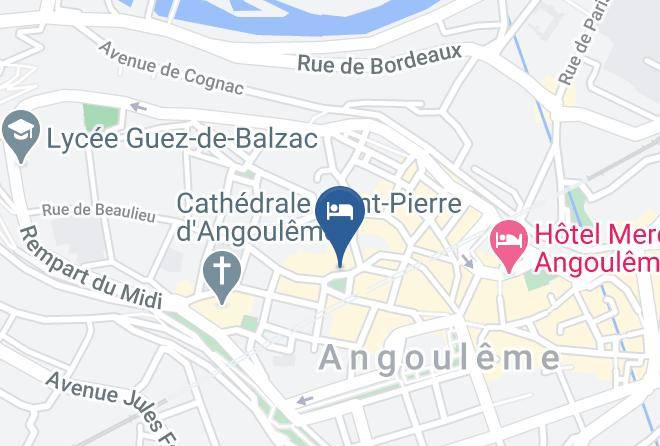 Charente - Hotel Du Palais Maps