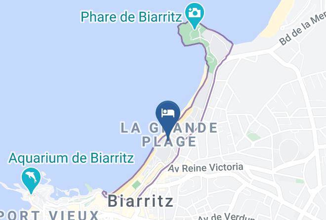 Pyrenees Atlantiques - Hotel Du Palais Biarritz Maps