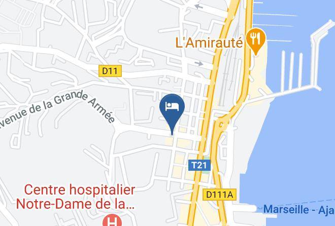 Southernsica - Hotel Du Palais Maps
