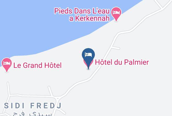 Tunisia - Hotel Ennakhla Maps