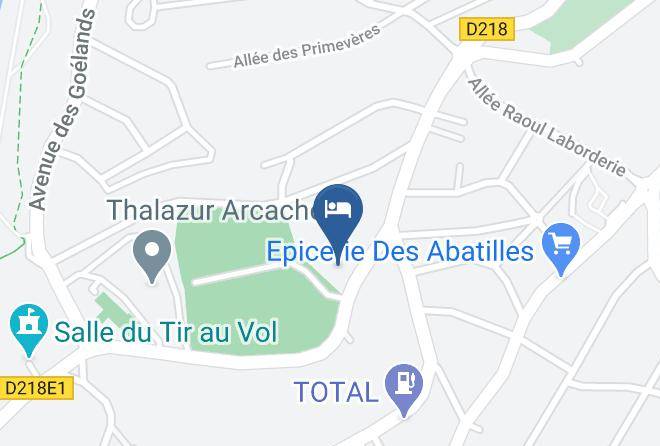 Gironde - Hotel Du Parc Maps