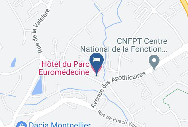 Herault - Hotel Du Parc Euromedecine Maps