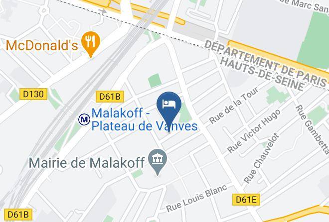 Hauts De Seine - Hotel Du Parc Even Maps