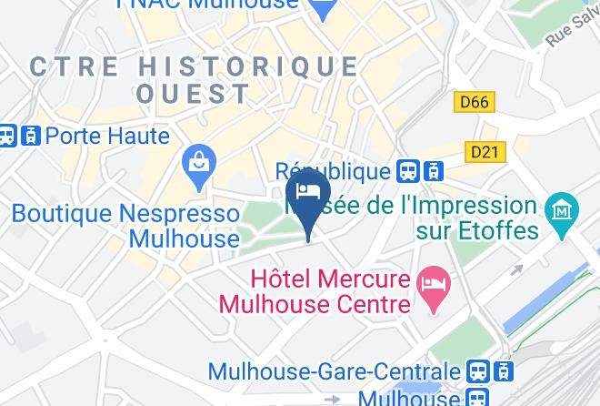Haut Rhin - Hotel Du Parc Maps