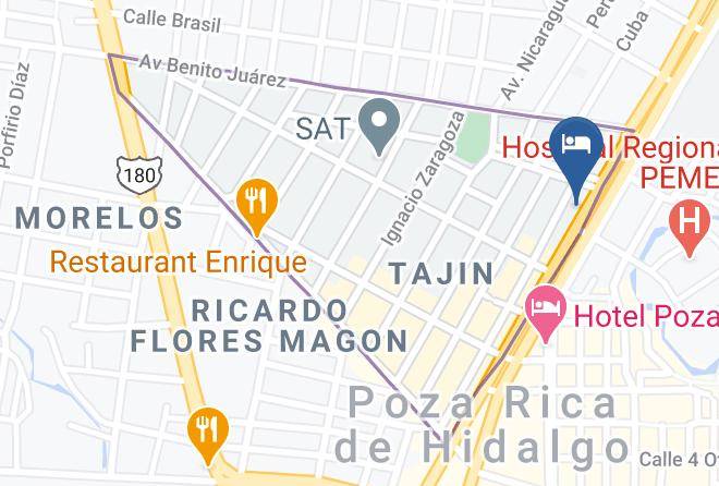 Poza Rica De Hidalgo - Hotel Du Parc Maps