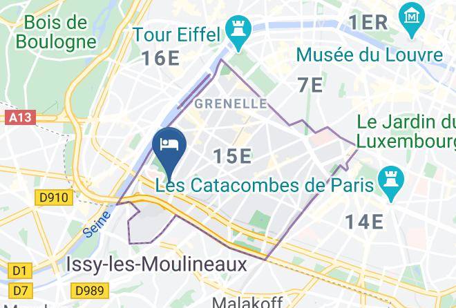 Paris - Hotel Du Parc Saint Charles Maps