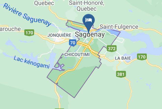 Le Saguenay Et Son Fjord - Hotel Du Parc Maps