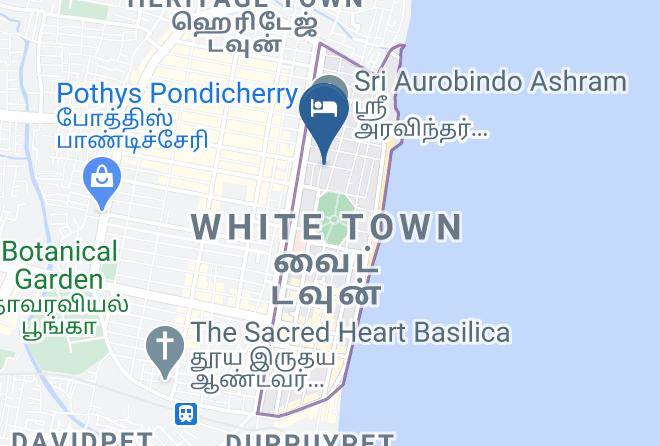 White Town - Hotel Du Parc Maps