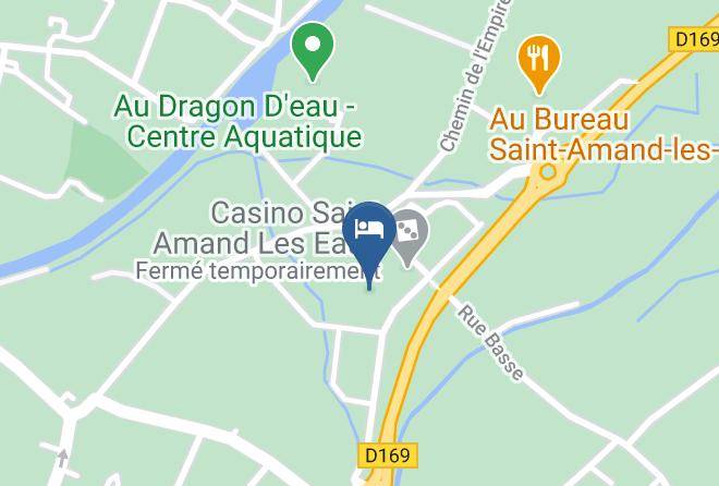 Nord - Hotel Du Pasino De Saint Amand Maps