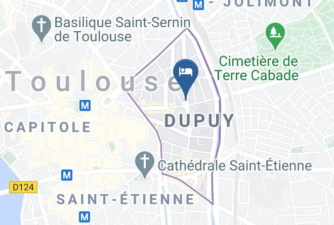 Haute Garonne - Hotel Du Pays D'oc Maps