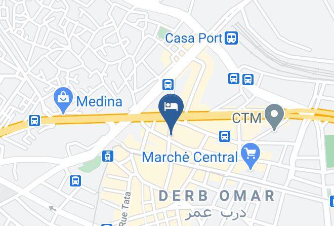 Casablanca - Hotel Du Perigord Maps