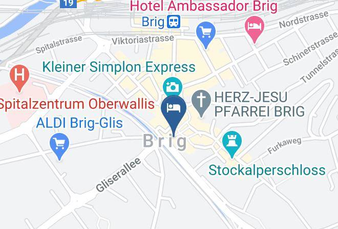 Brig - Hotel Du Pont Maps