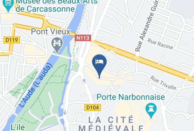 Hotel Du Pont Vieux Map