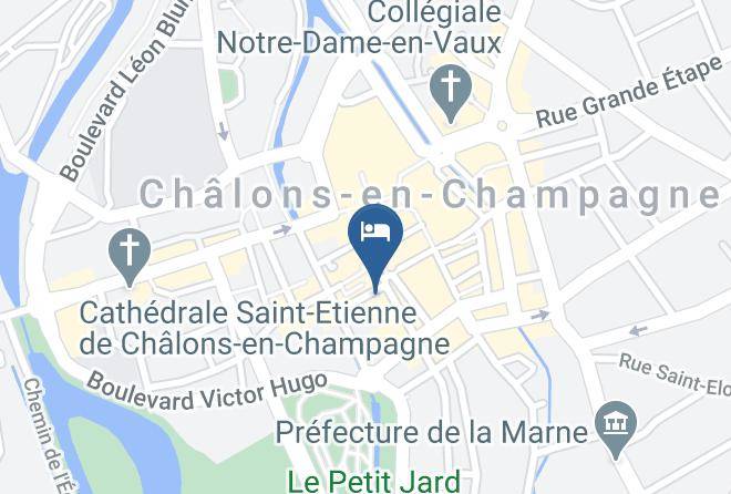 Marne - Hotel Du Pot D'etain Maps