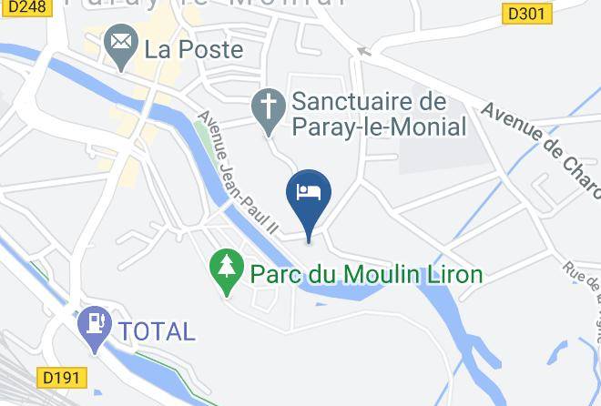 Saone Et Loire - Hotel Du Prieure Maps