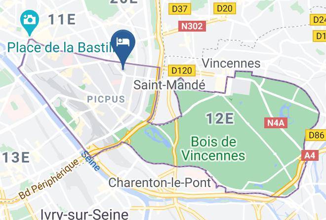 Paris - Hotel Du Printemps Paris Maps