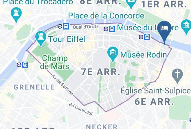 Paris - Hotel Du Quai Voltaire Maps