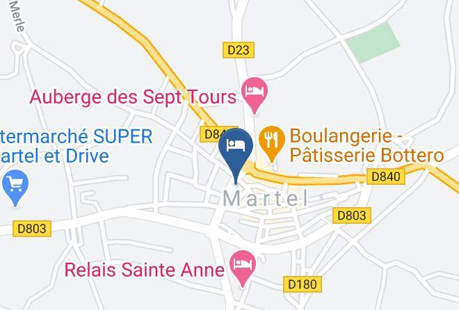 Lot - Hotel Du Quercy Turenne Maps