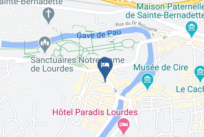 Hautes Pyrenees - Hotel Du Rocher Maps