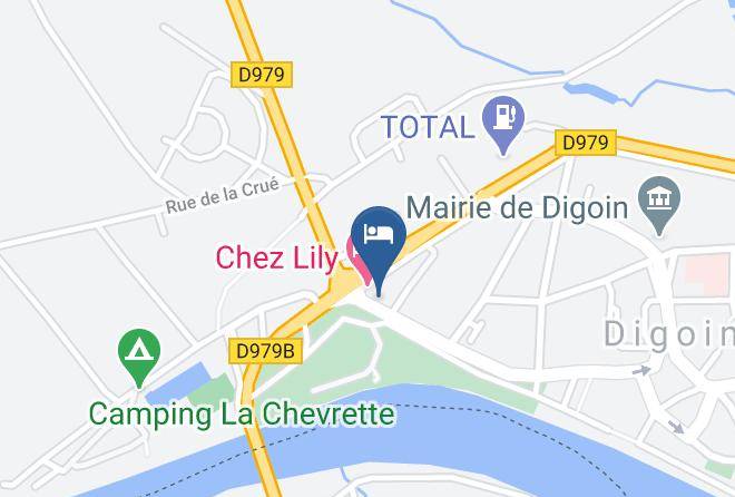 Saone Et Loire - Hotel Du Rond Point Maps