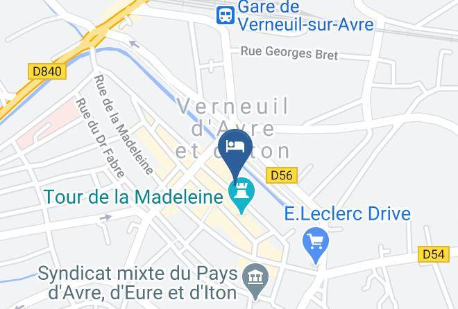 Eure - Hotel Du Saumon Maps