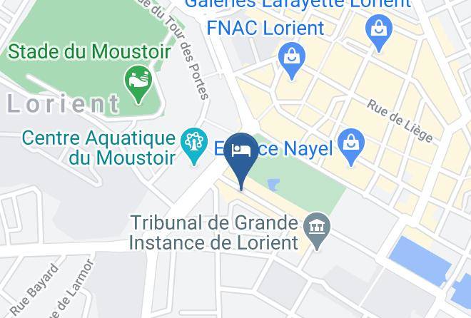 Morbihan - Hotel Du Square Hotel Centre Ville Lorient Maps