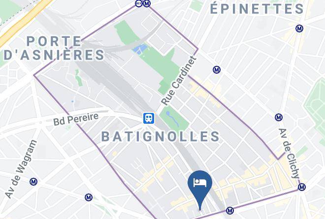 Paris - Hotel Du Theatre By Patrick Hayat Maps