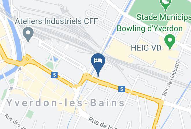 Jura Nord Vaudois District - Hotel Du Theatre Maps