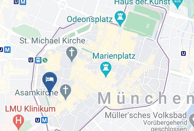 Munich District - Hotel Du Train Maps