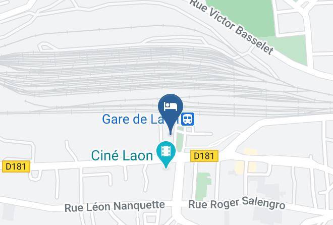 Hotel Du Tramway Map