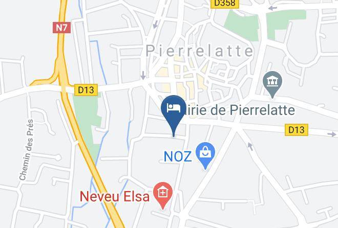 Drome - Hotel Du Tricastin Maps