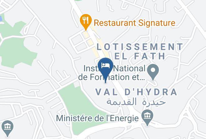 Algiers - Hotel Du Val Maps