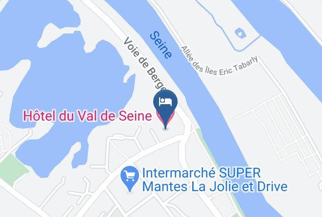 Yvelines - Hotel Du Val De Seine Maps