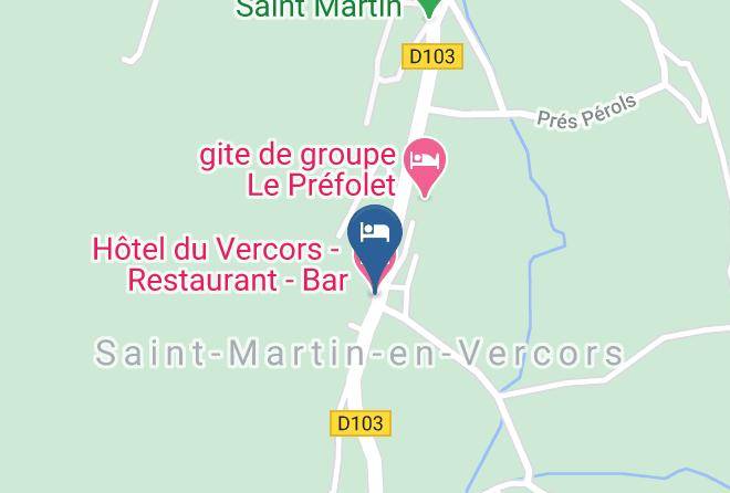 Drome - Hotel Du Vercors Restaurant Bar Maps
