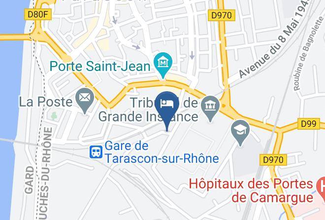 Bouches Du Rhone - Hotel Du Viaduc Maps