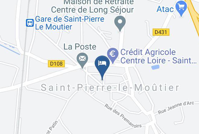 Nievre - Hotel Du Vieux Puits Maps